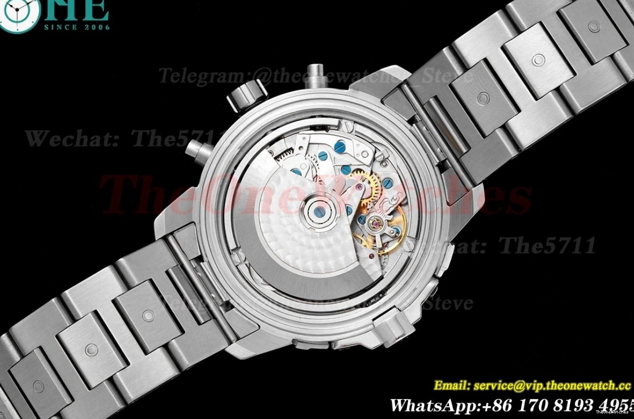 V6SF Chronograph 45mm SS Blue Dial A7750 Aquatimer SS 0410